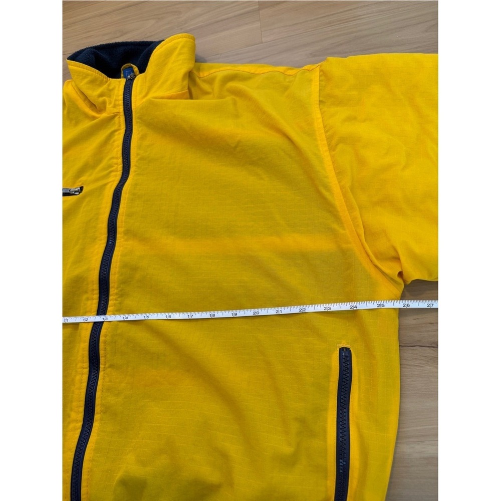 Dunbrooke Sport Glacier Bay Jacket Yellow Ripstop Fleece Vintage Y2K - Large - Picture 7 of 15